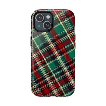 Country Christmas Plaid Magnetic Case