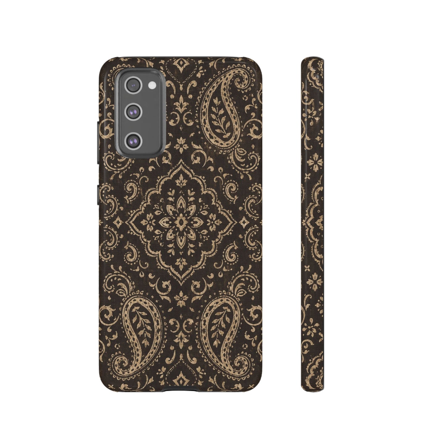 Chocolate Paisley Tough Case