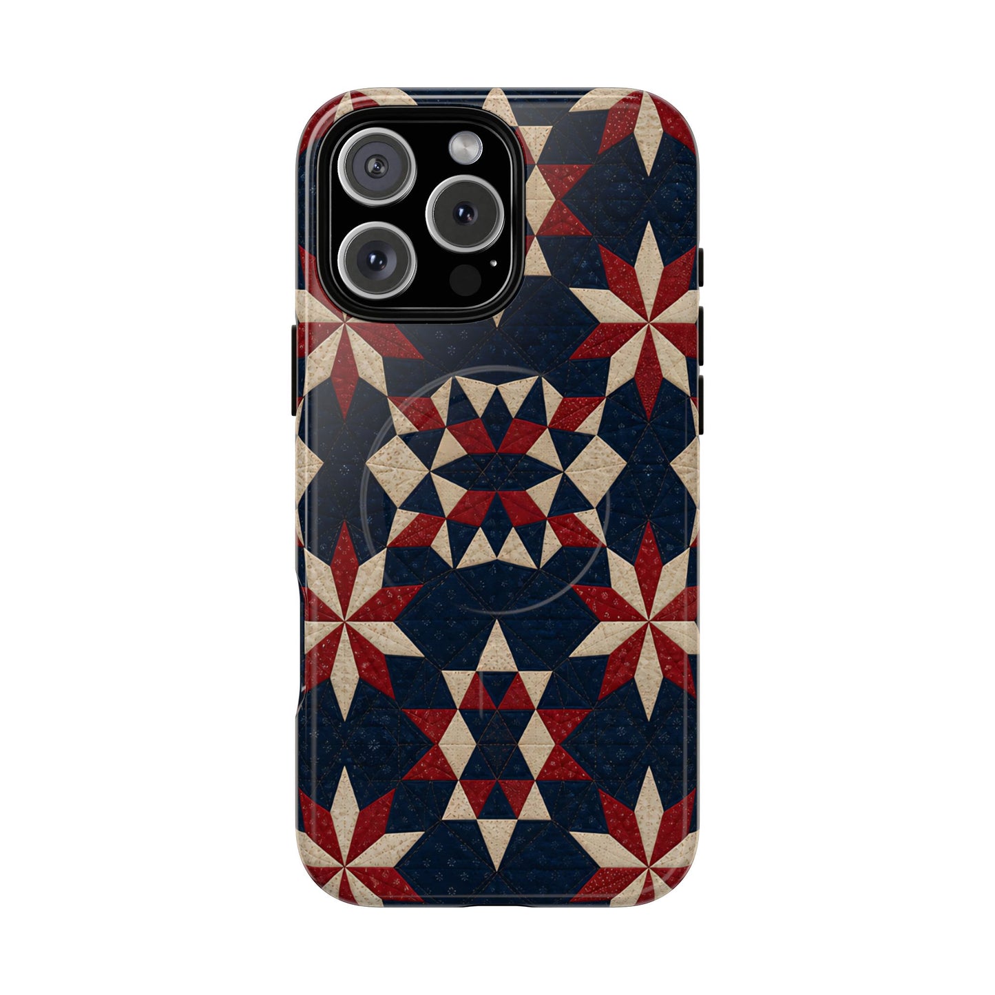 Patriotic Quilt Magnetic Case