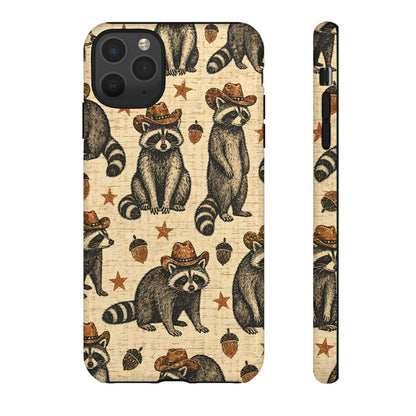 Retro Raccoon Tough Case