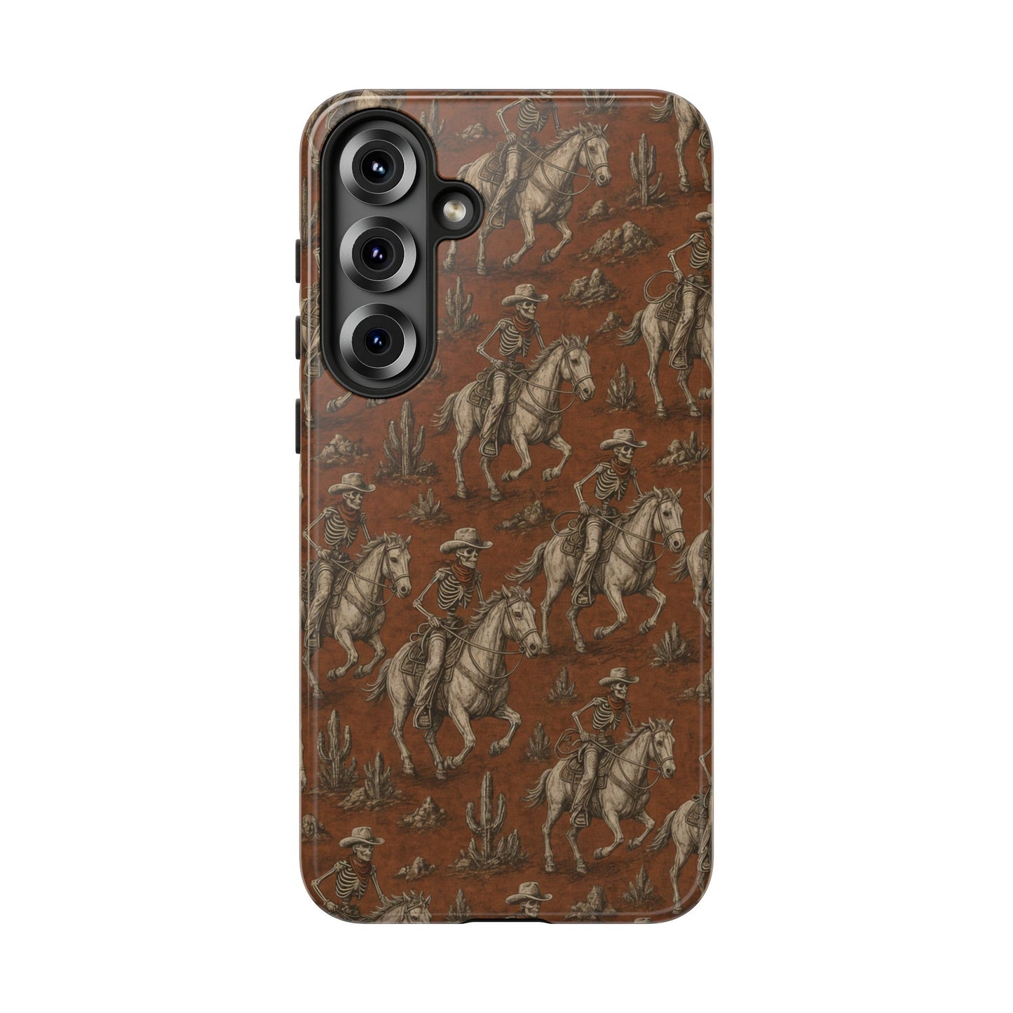 Skeleton Cowboy Ride Tough Case