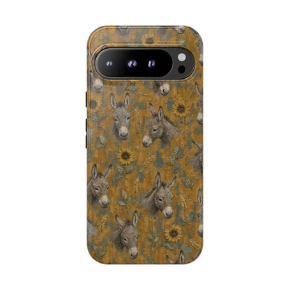 Donkey Sunflower Tough Case