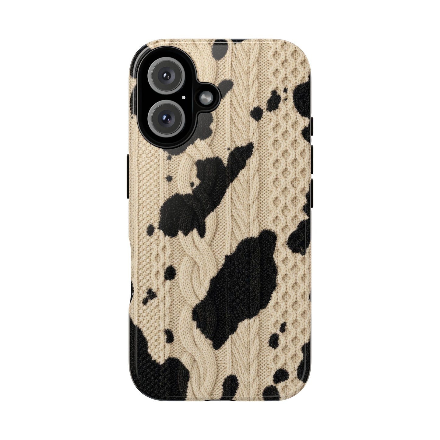 Cable Knit Cowhide Tough Case