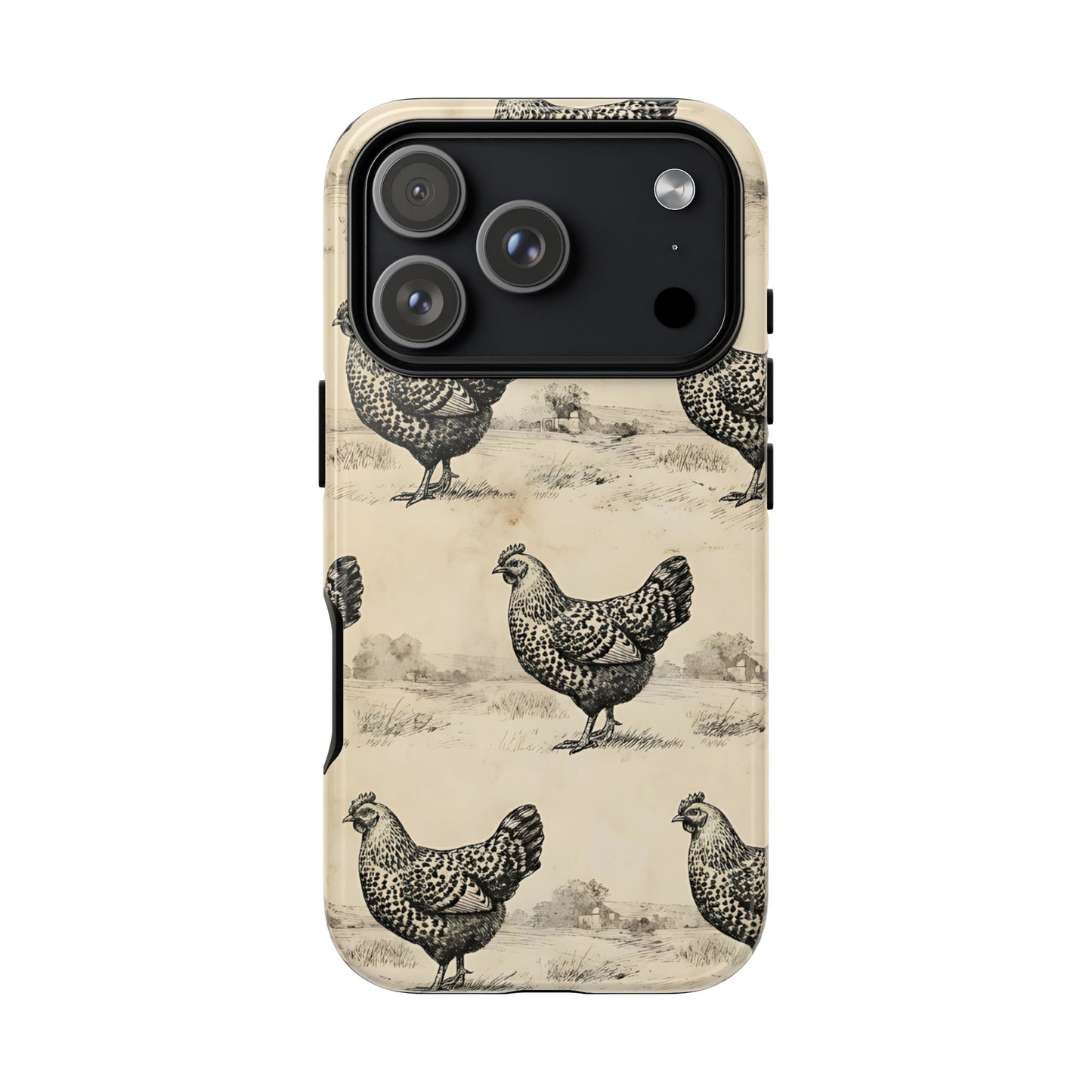 Vintage Chickens Tough Case