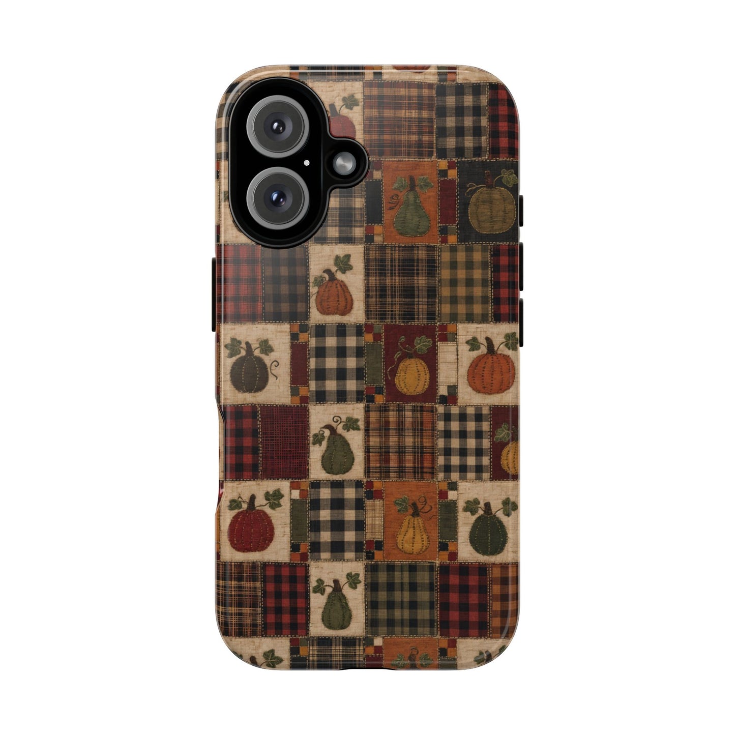Plaid Pumpkin Tough Case