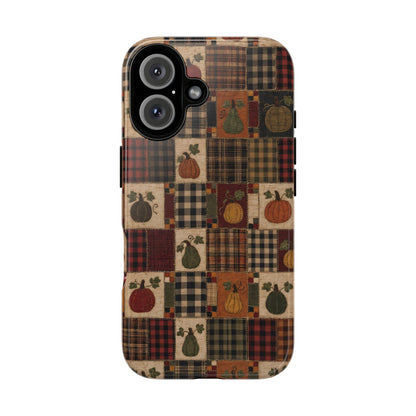 Plaid Pumpkin Tough Case