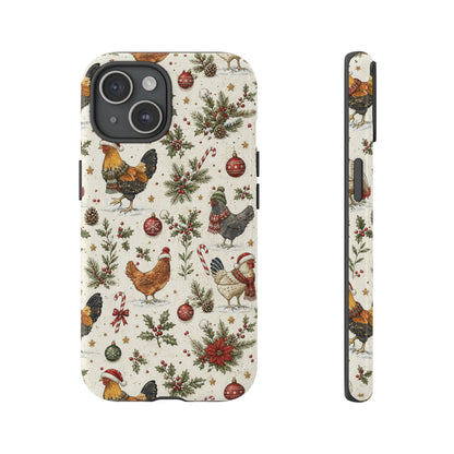 Santa Hens Tough Case
