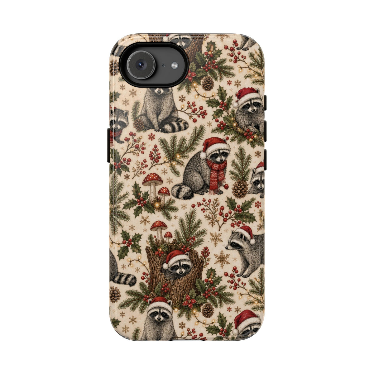 Raccoon Hollow Christmas Tough Case
