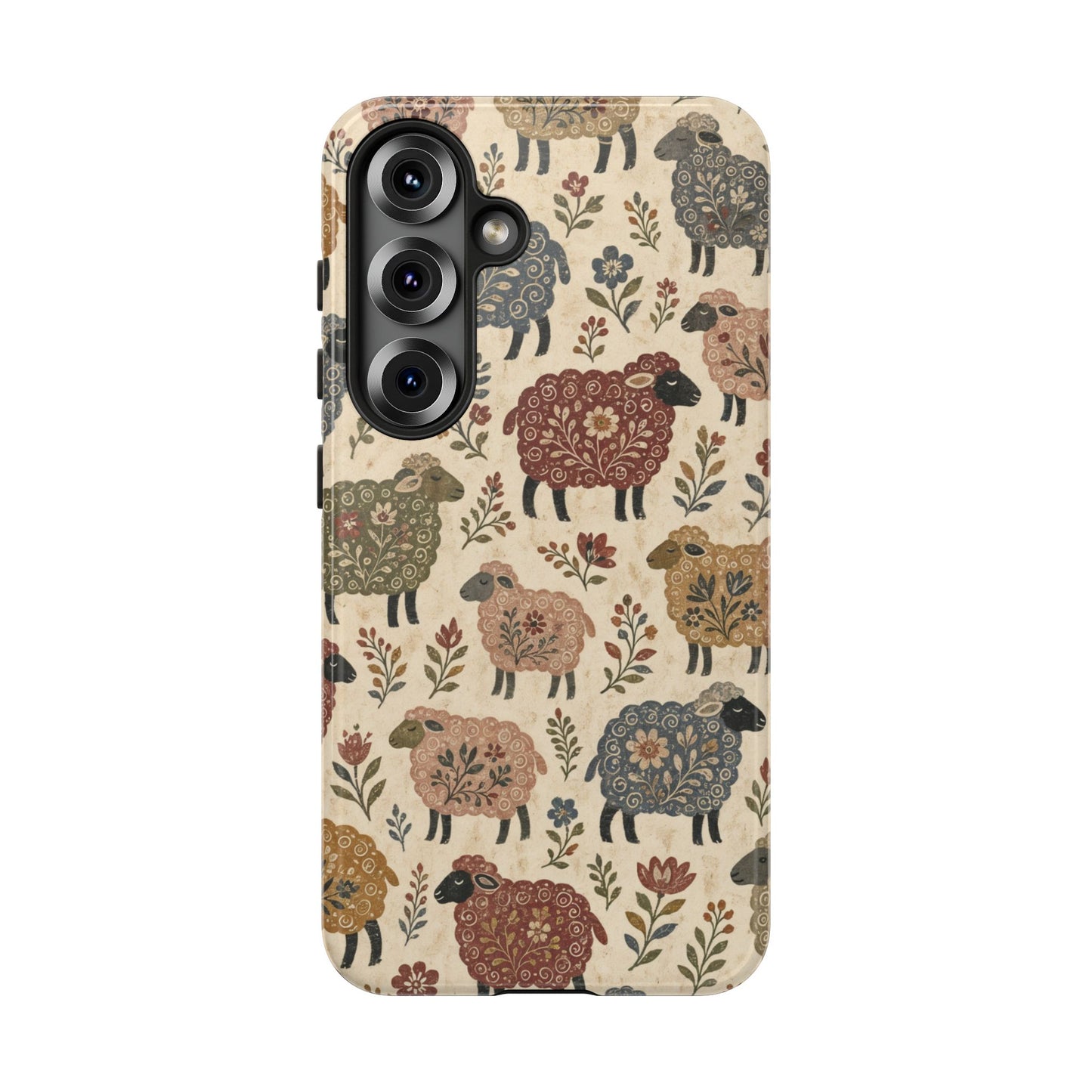 Folk Sheep Tough Case
