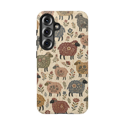 Folk Sheep Tough Case