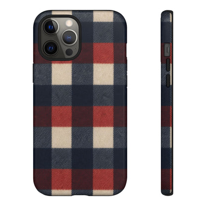 Patriotic Plaid Tough Case