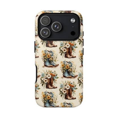 Wildflower Boots Tough Case