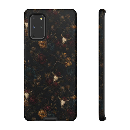 Bull Skull Bloom Tough Case