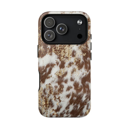 Aztec Cowhide Magnetic Case