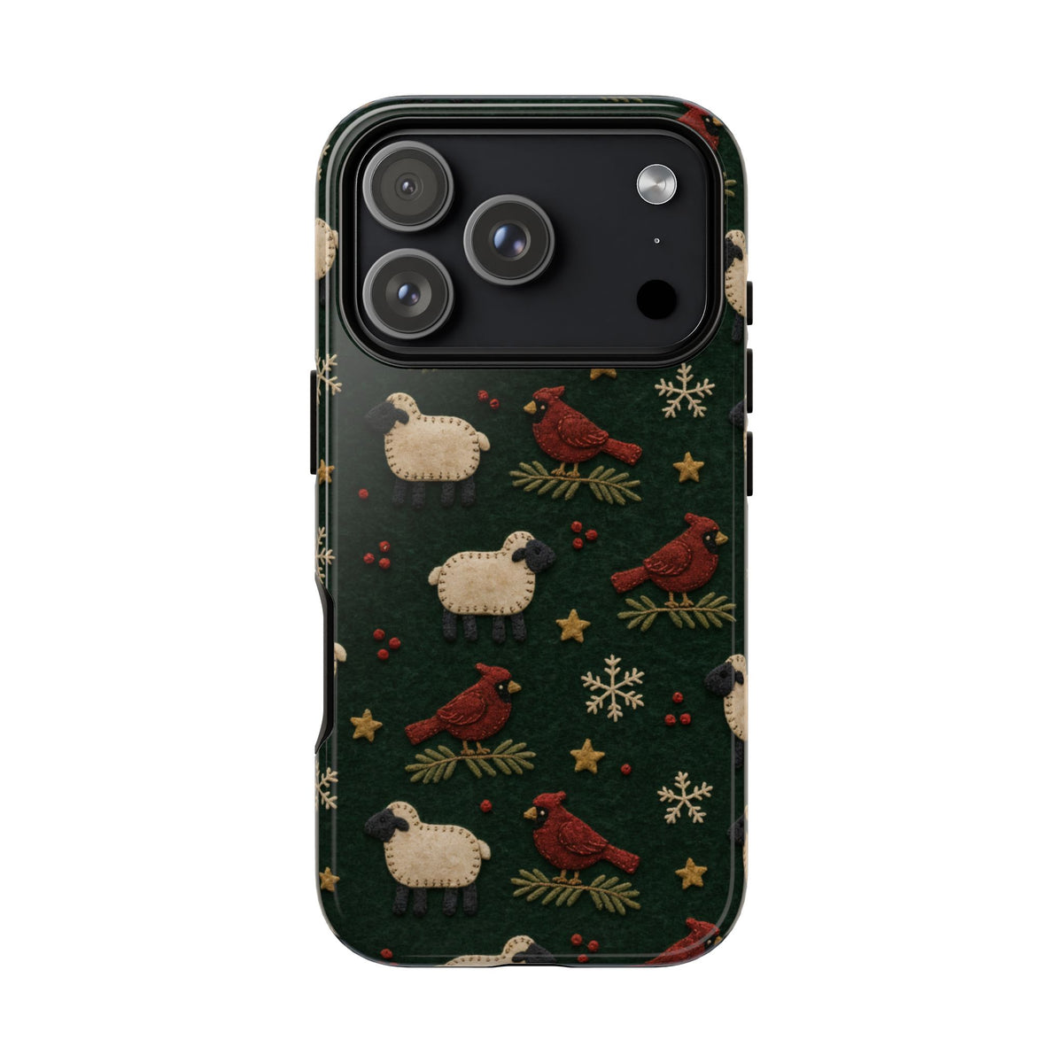 Felt Sheep Cardinals Tough Case