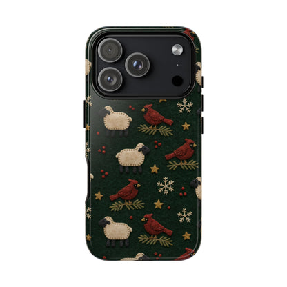 Felt Sheep Cardinals Tough Case