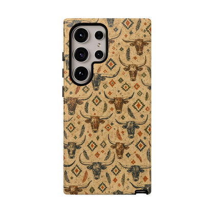 Longhorn Aztec Tough Case