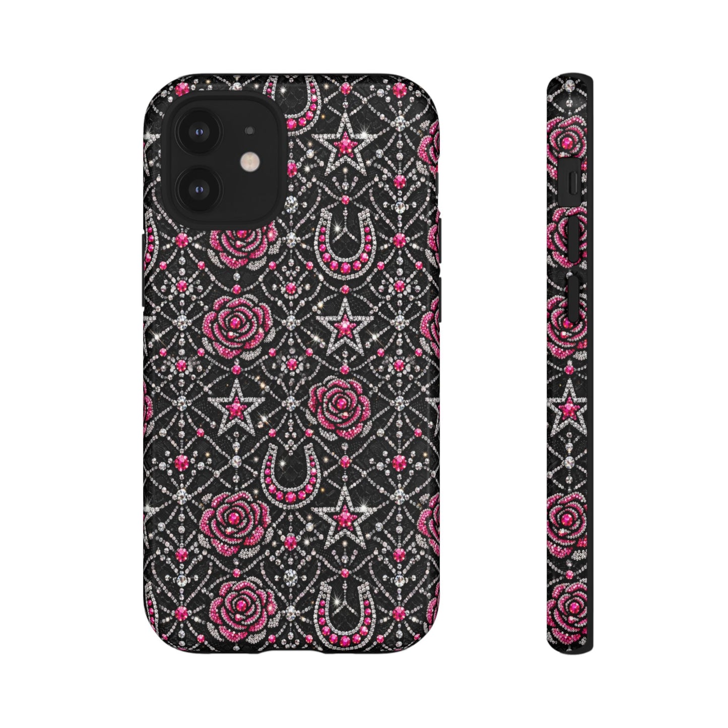 Rhinestone Rose Tough Case
