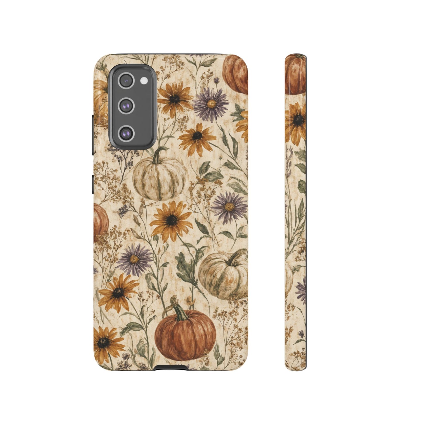 Pumpkin Wildflower Tough Case