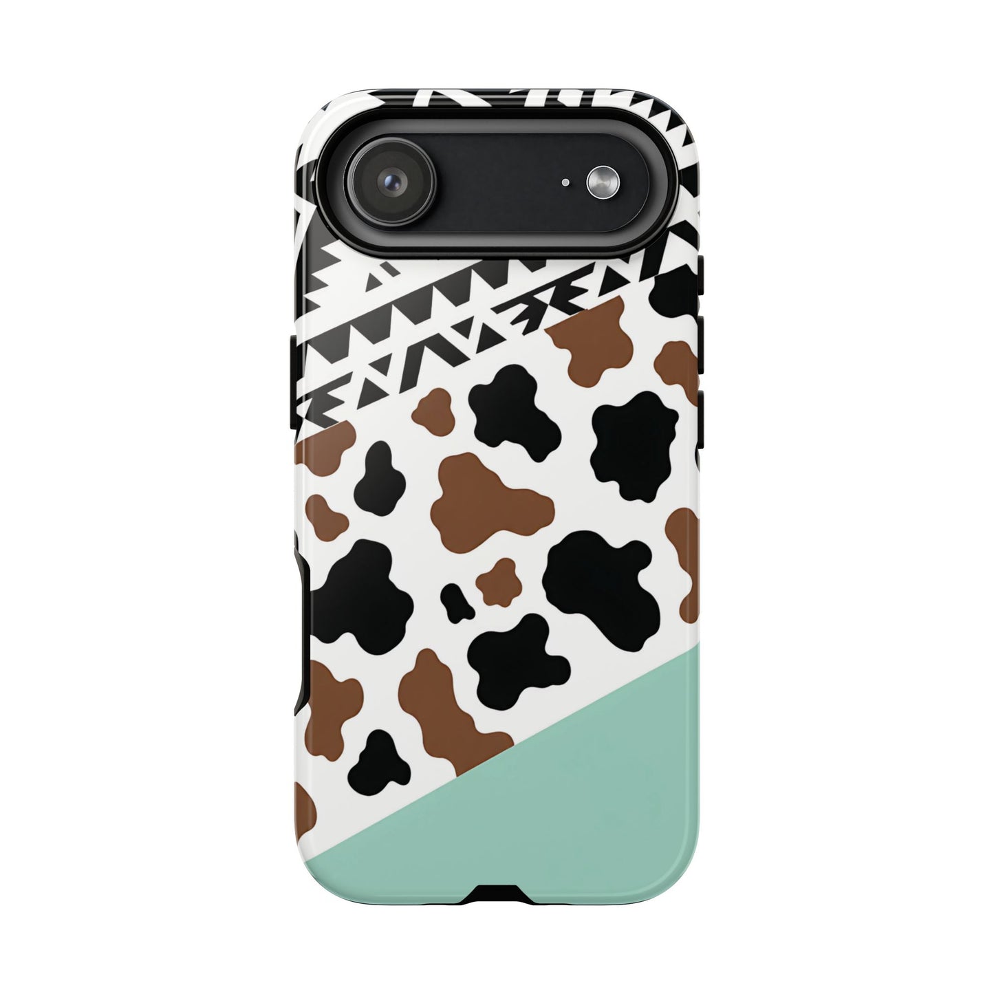 Mint Aztec Cowhide Tough Case