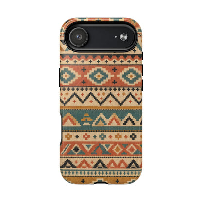 Stacked Aztec Magnetic Case