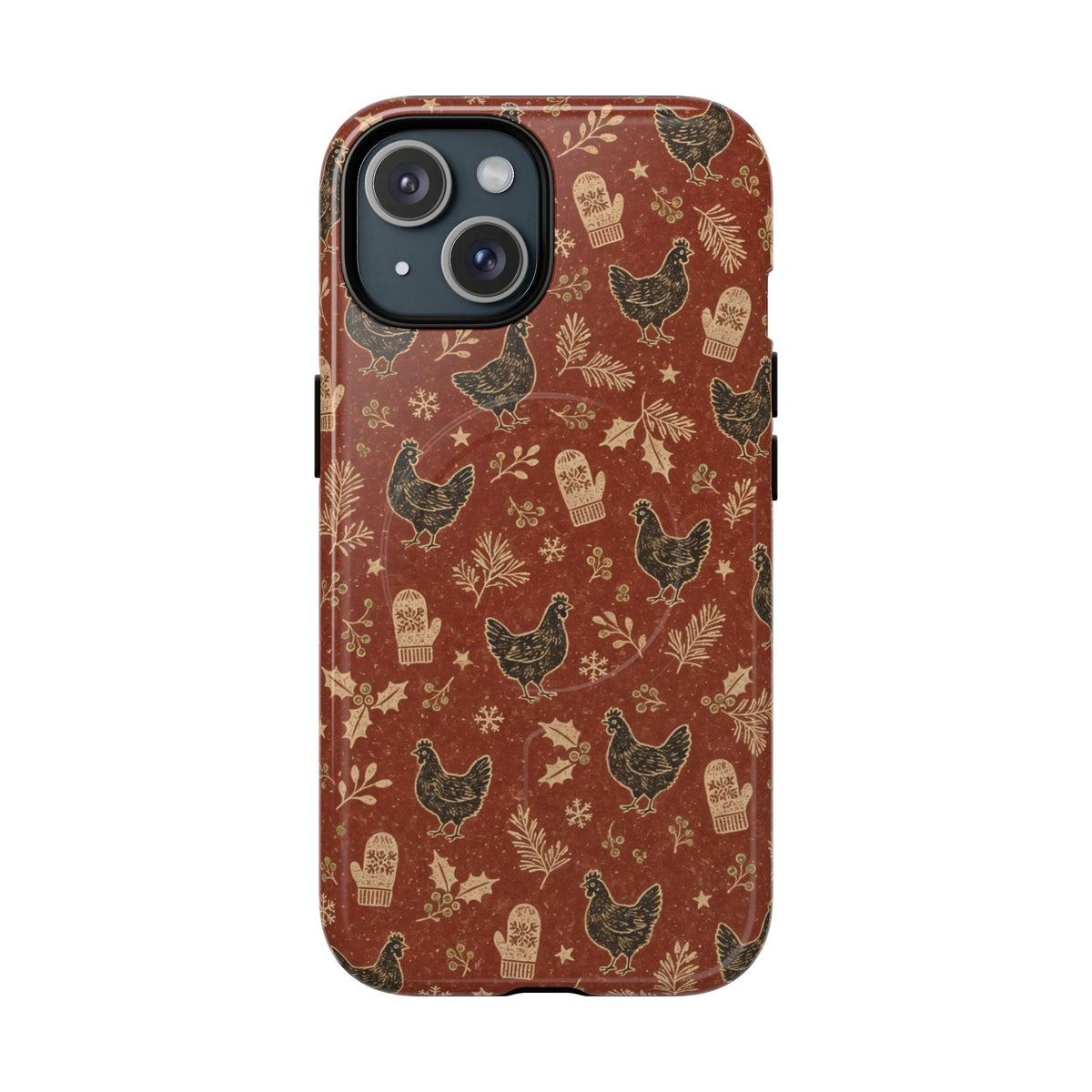 Christmas Hens Magnetic Case