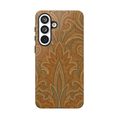 Boot Stitch Tan Tough Case