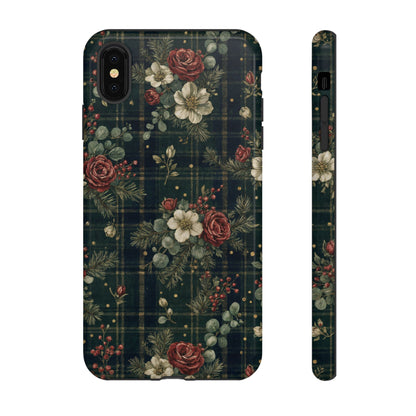 Tartan Roses Tough Case