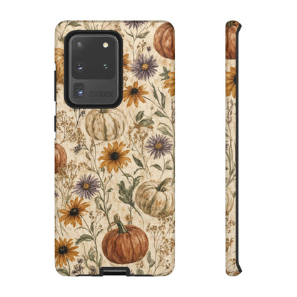 Pumpkin Wildflower Tough Case