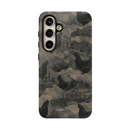 Camo Chickens Tough Case