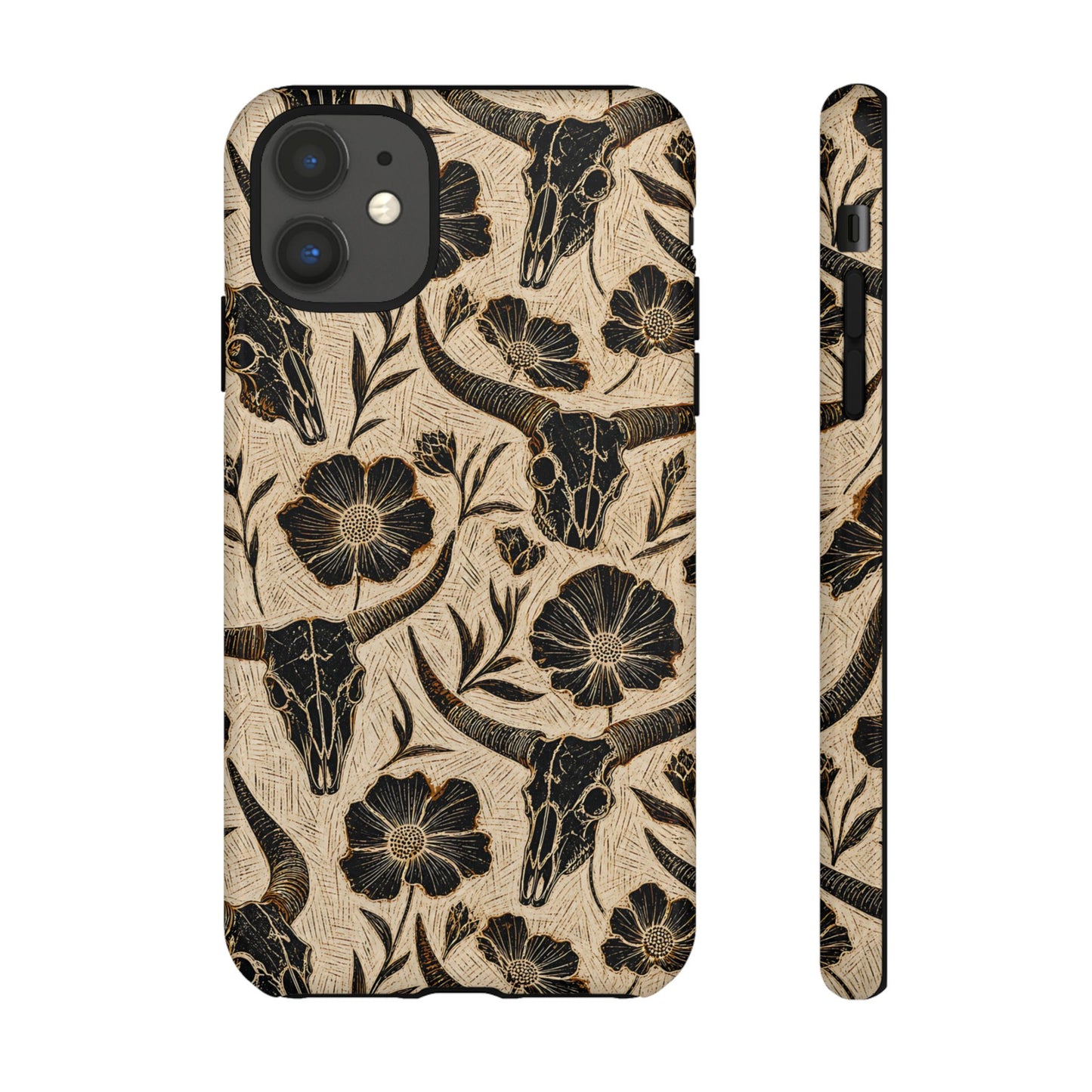 Carved Skulls Tough Case