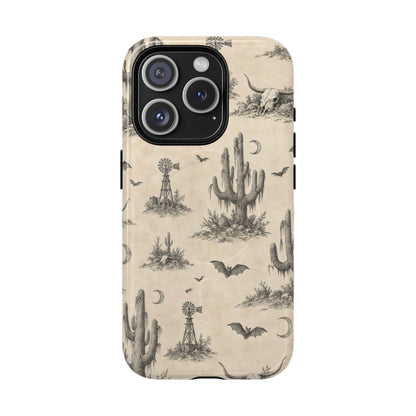 Spooky Desert Toile Magnetic Case