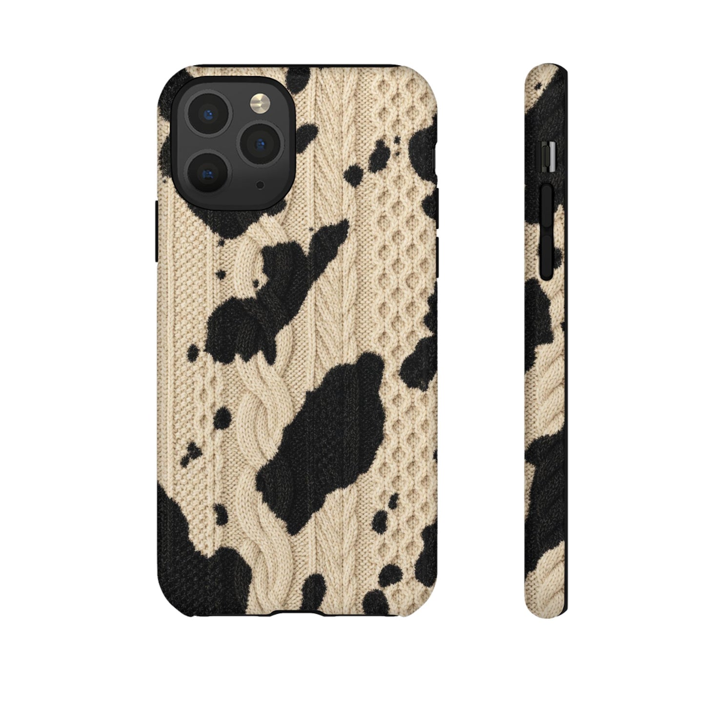 Cable Knit Cowhide Tough Case