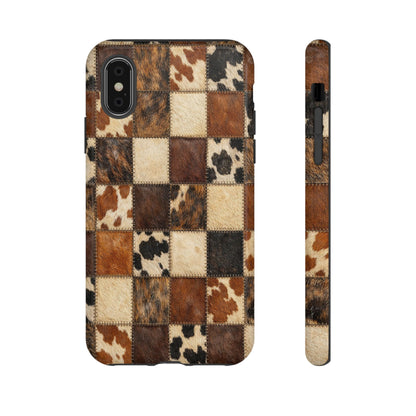 Cowhide Quilt Tough Case