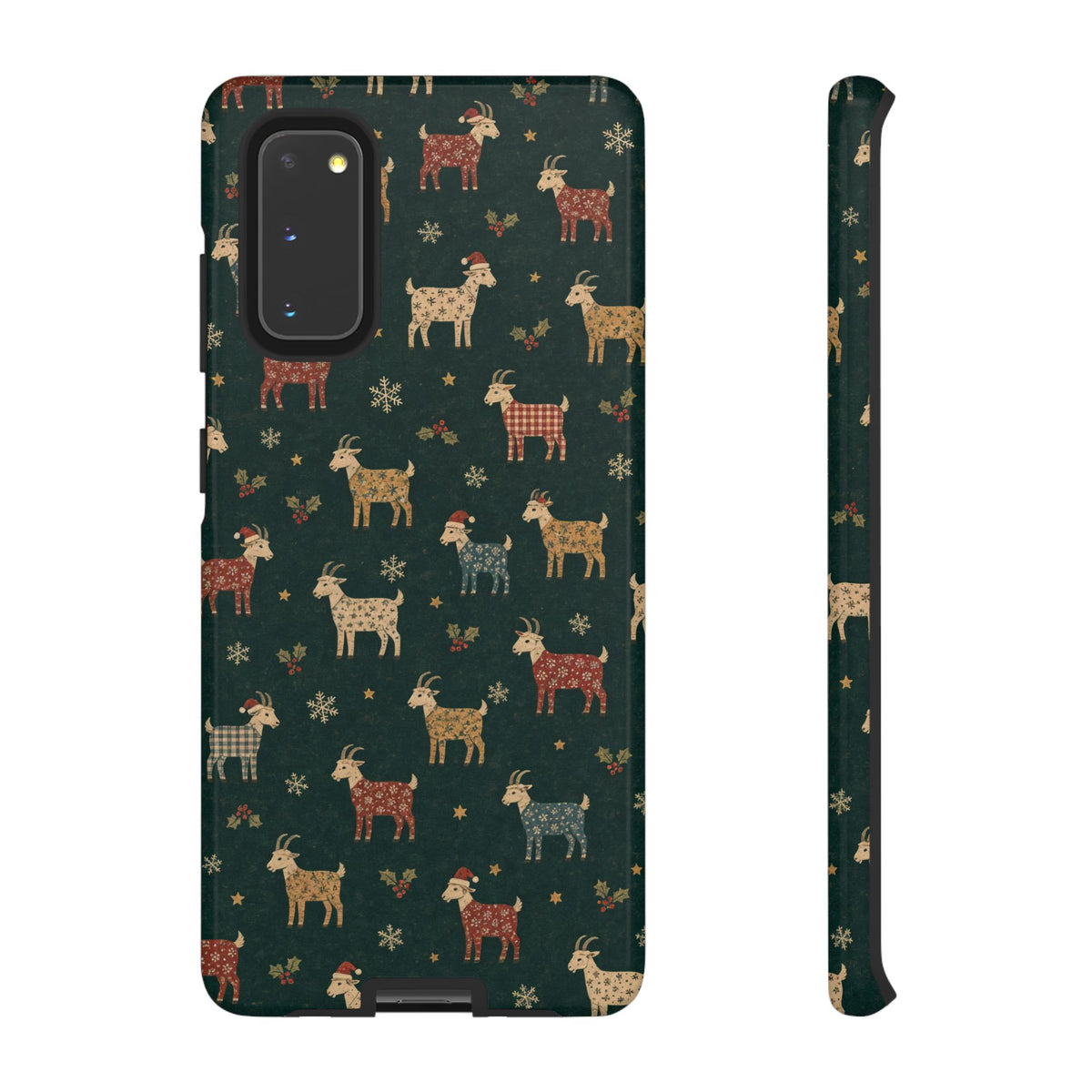 Yuletide Goats Tough Case