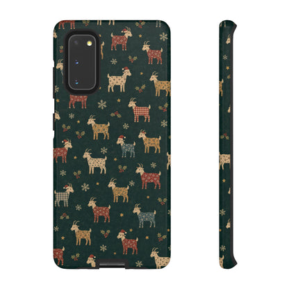 Yuletide Goats Tough Case