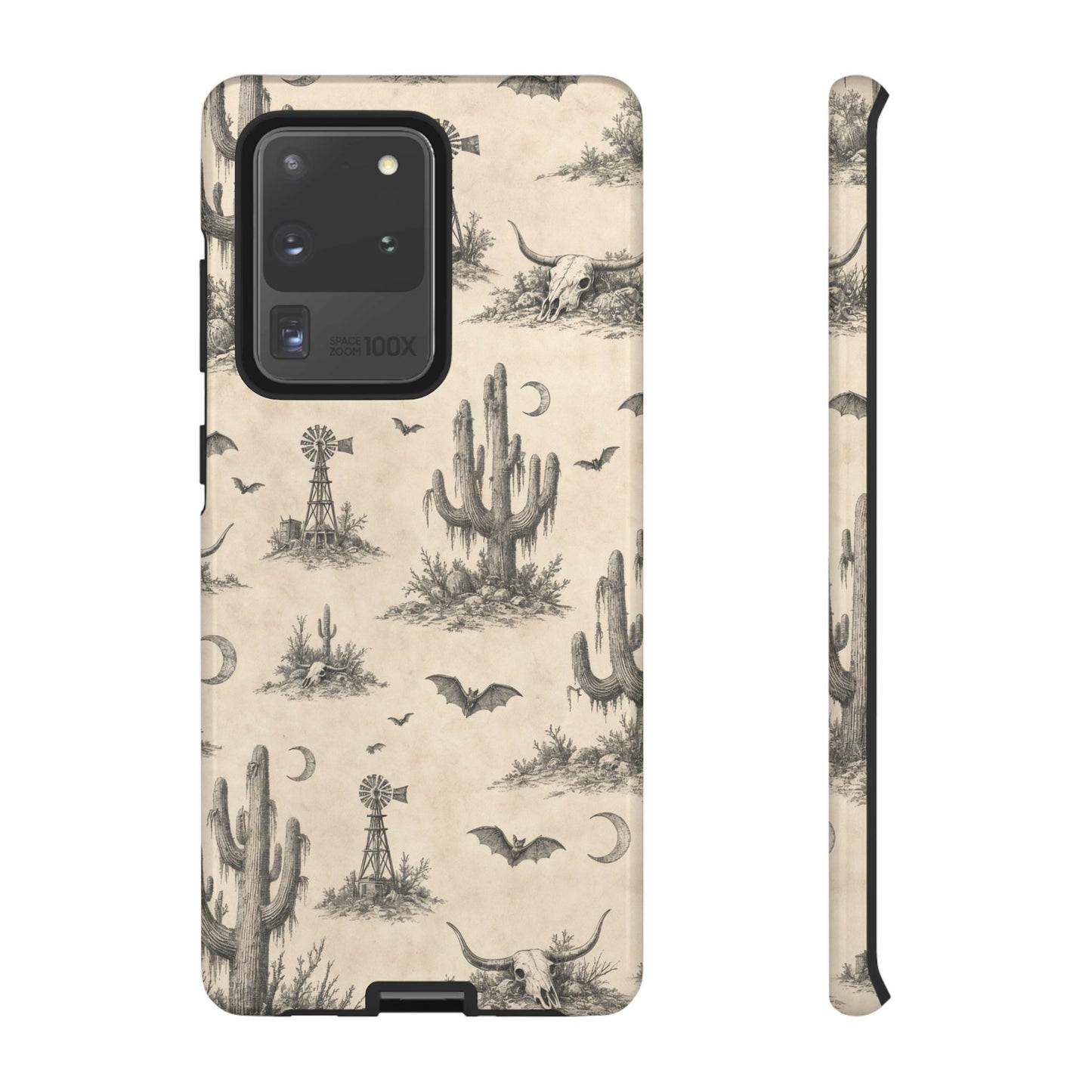 Spooky Desert Toile Tough Case