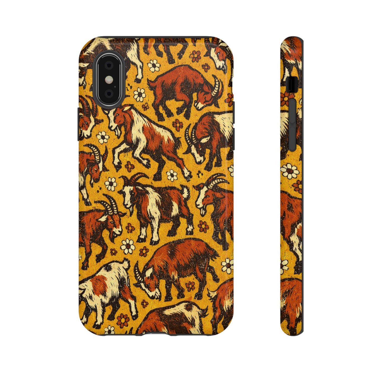 Retro Goats Tough Case