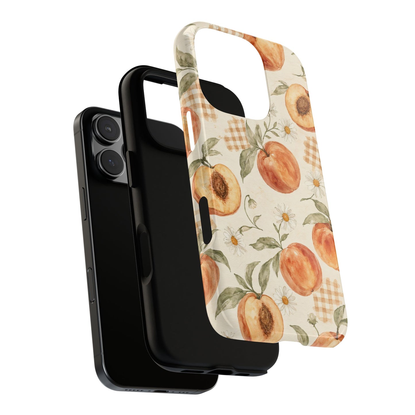 Peachy Gingham Tough Case