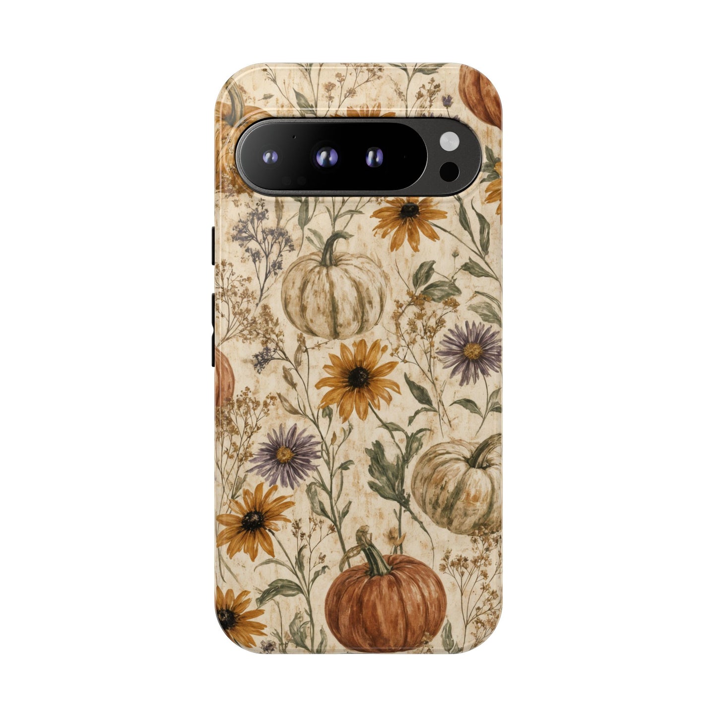 Pumpkin Wildflower Tough Case