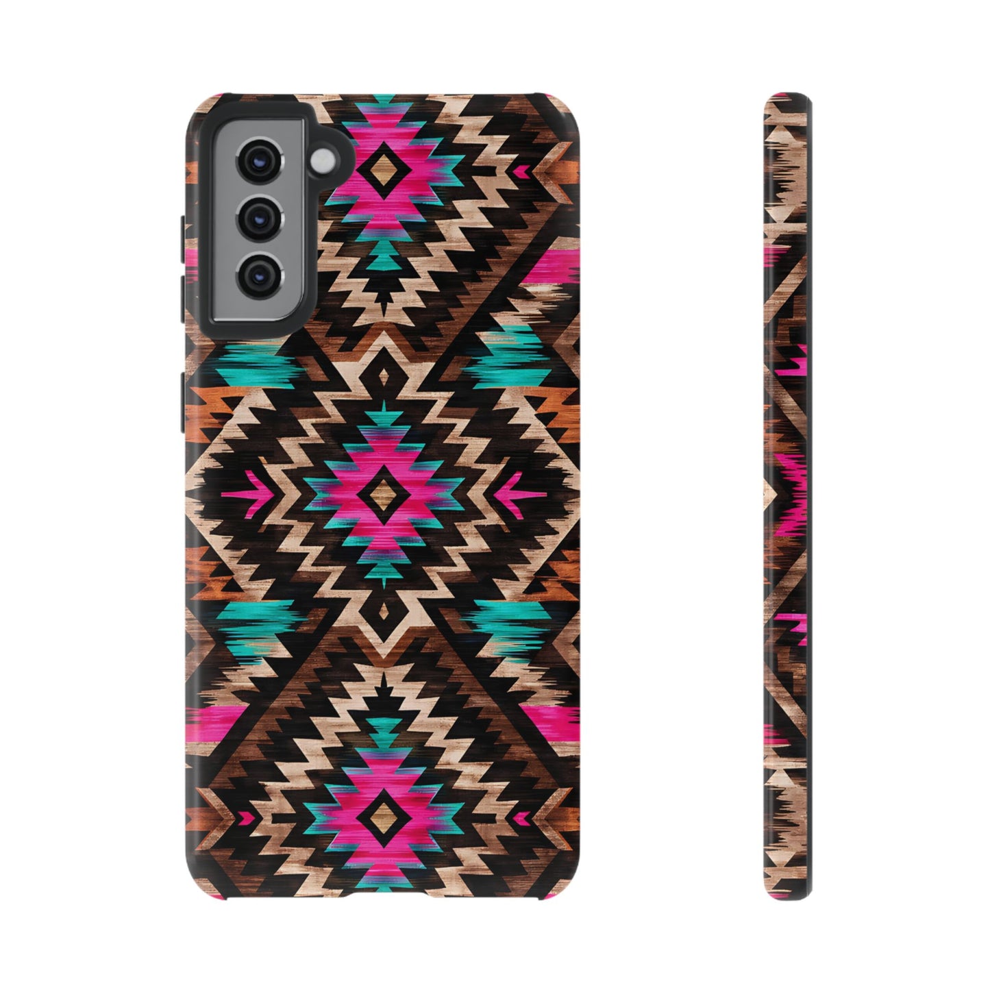 Neon Aztec Rug Tough Case