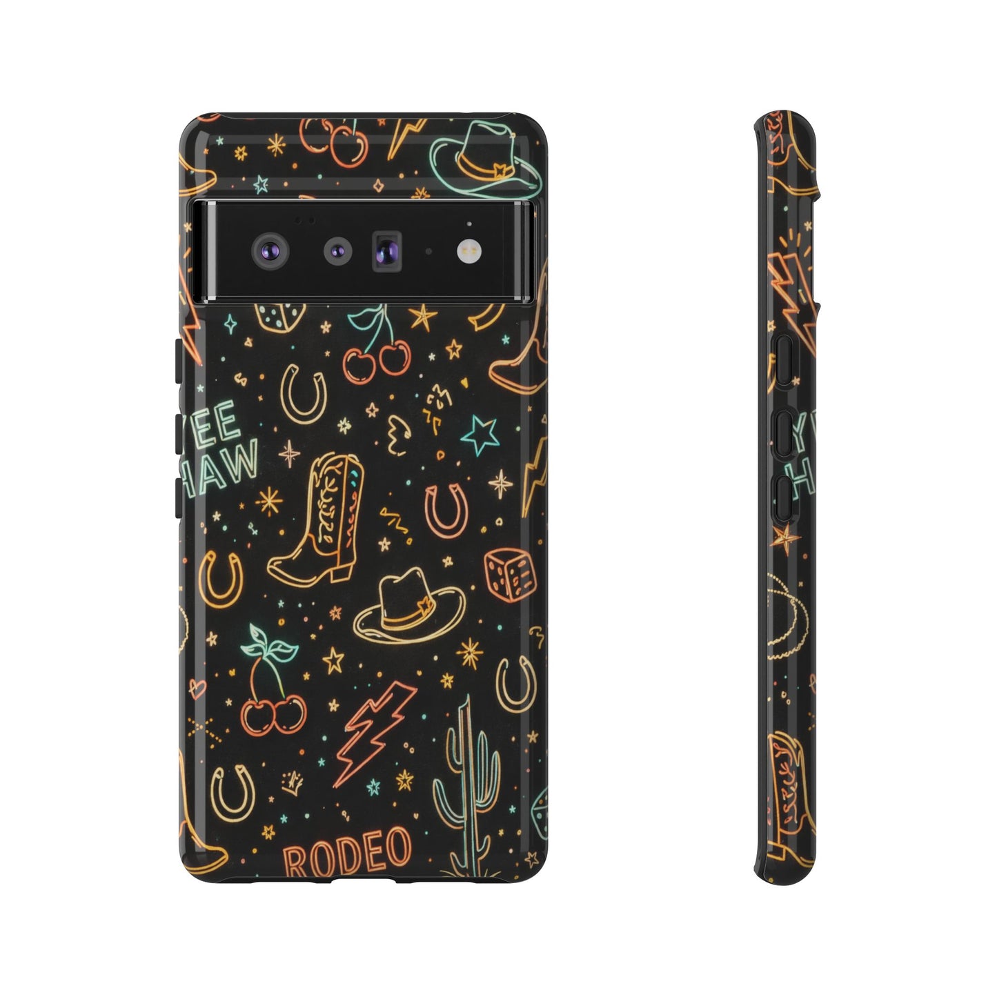 Retro Neon Rodeo Tough Case
