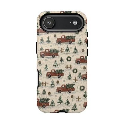 Red Truck Tree Farm Tough Case