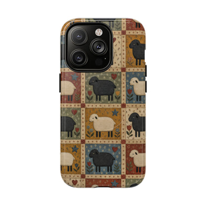 Sheep Quilt Magnetic Case