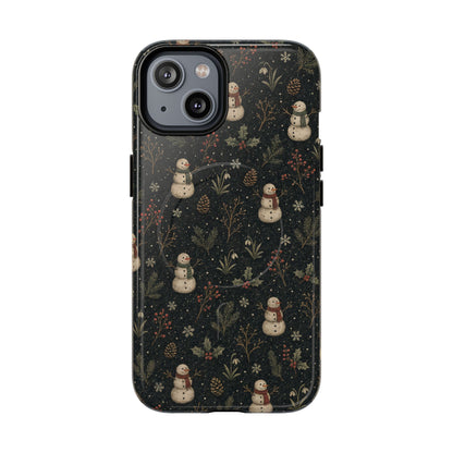 Midnight Snowmen Magnetic Case