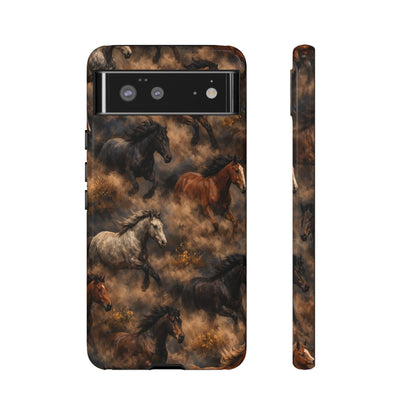 Running Horses Tough Case