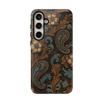 Tooled Paisley Tough Case