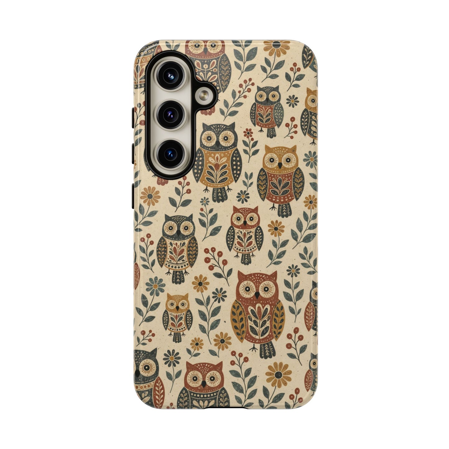 Folk Owls Tough Case