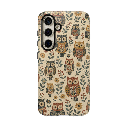 Folk Owls Tough Case