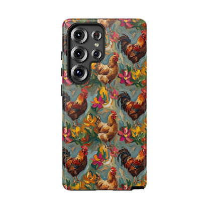 Painted Chickens Tough Case